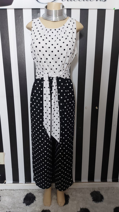 Polka Dot Jumpsuit
