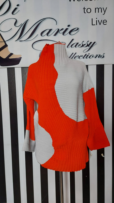 Authentic Issey Miyake Grown Knit Sweater NWOT